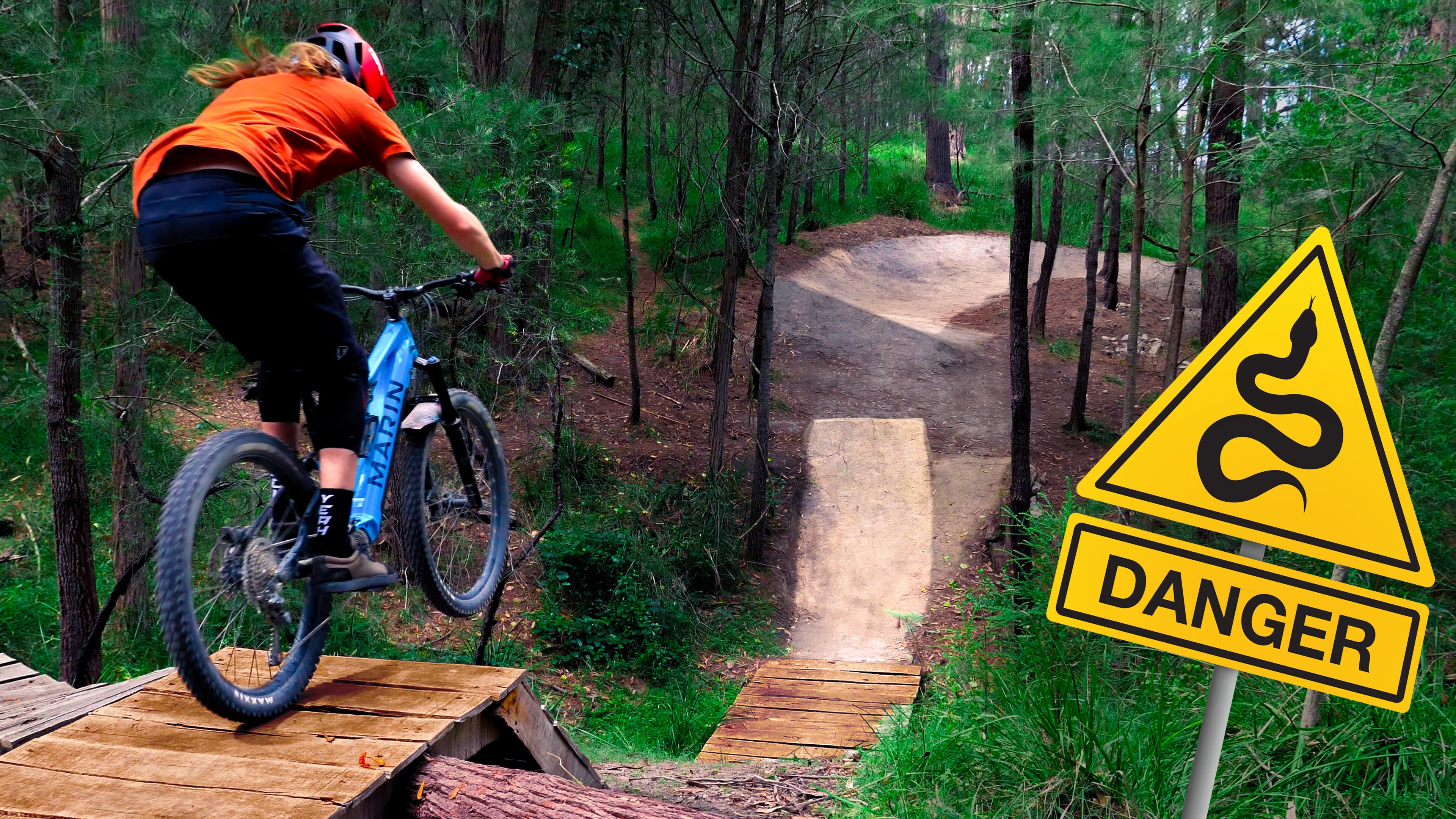 The Leech Pit Step-Up! MTB Trail Build